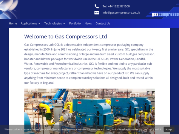 Gas Compressors Ltd // GCL Fabrications Ltd