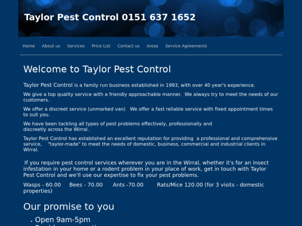 Www.taylorpestcontrol.co.uk