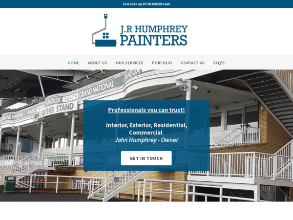 J.R Humphrey Painters