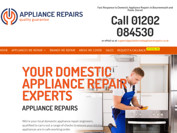 Gas Boiler & Appliance Repairs