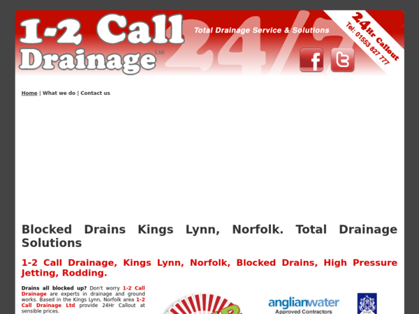 1-2 Call Drainage & Groundwork Ltd