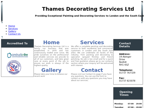 Thames Decorating Services Ltd