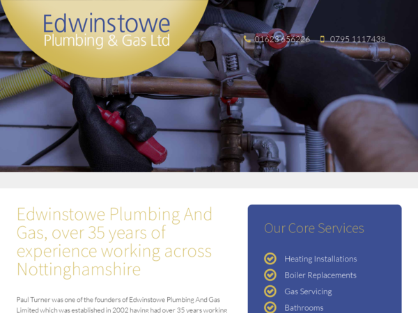 Edwinstowe Plumbing & Gas Ltd