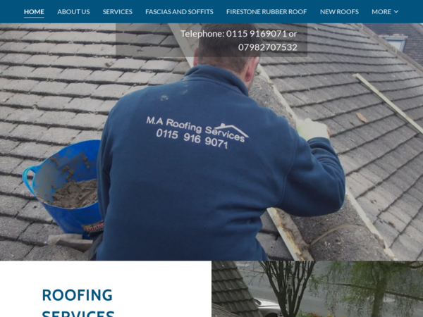 M A Roofing Services Nottingham