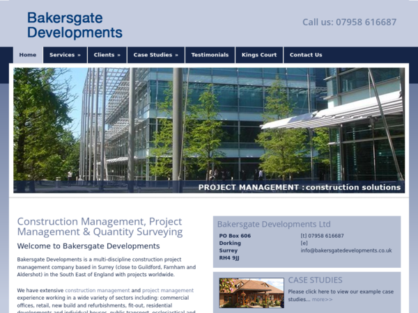 Bakersgate Developments Ltd