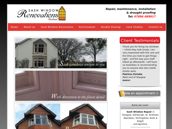 Sash Window Renovations Scotland