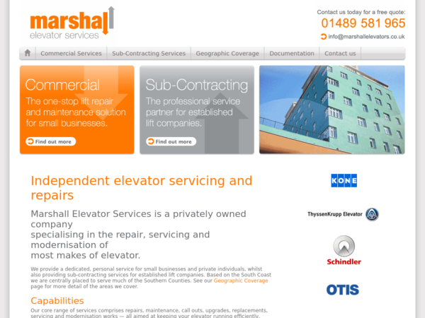 Marshall Elevator Services Ltd