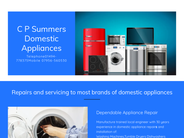 C P Summers Domestic Appliance