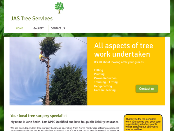 JAS Tree Services