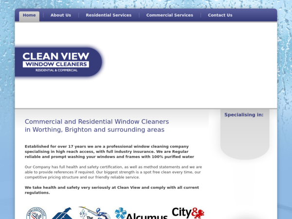 Clean View Window Cleaners Worthing