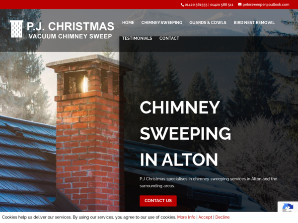 P J Christmas Vacuum Chimney Sweep