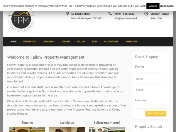 Fallow Property Management