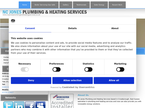 N C Jones Plumbing & Heating Services