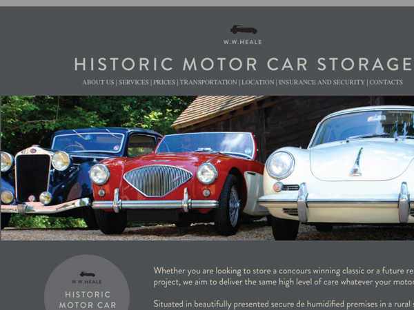 Historic Motorcar Storage