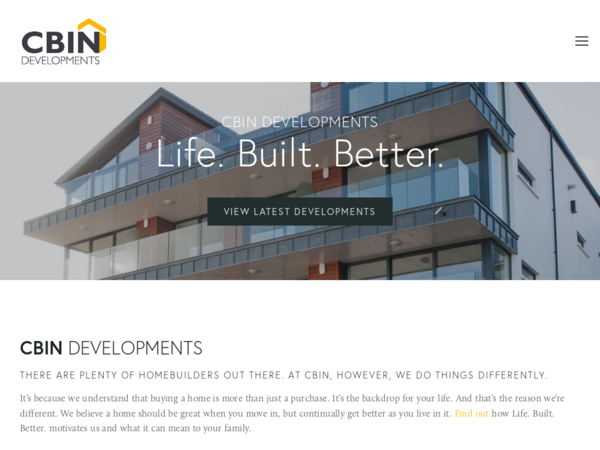 Cbin Developments