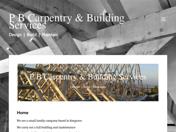 P B Carpentry and Building Services Ltd