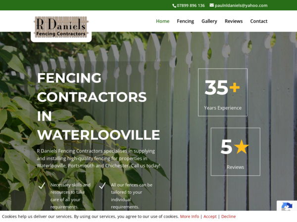 R Daniels Fencing Contractors