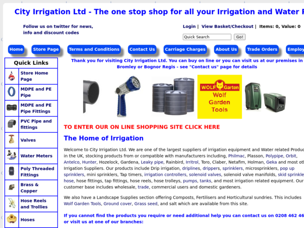 City Irrigation Ltd