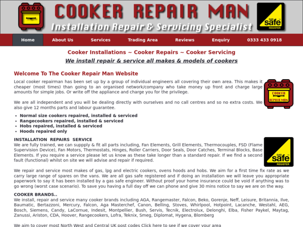 Cooker Repair Man