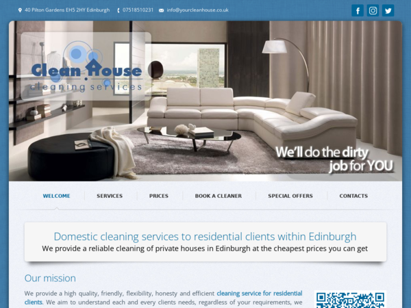 Clean House Cleaning Services