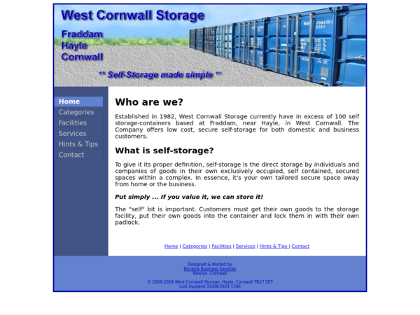 West Cornwall Storage & Distribution Ltd