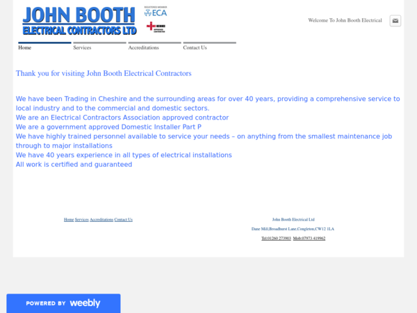 John Booth Electrical